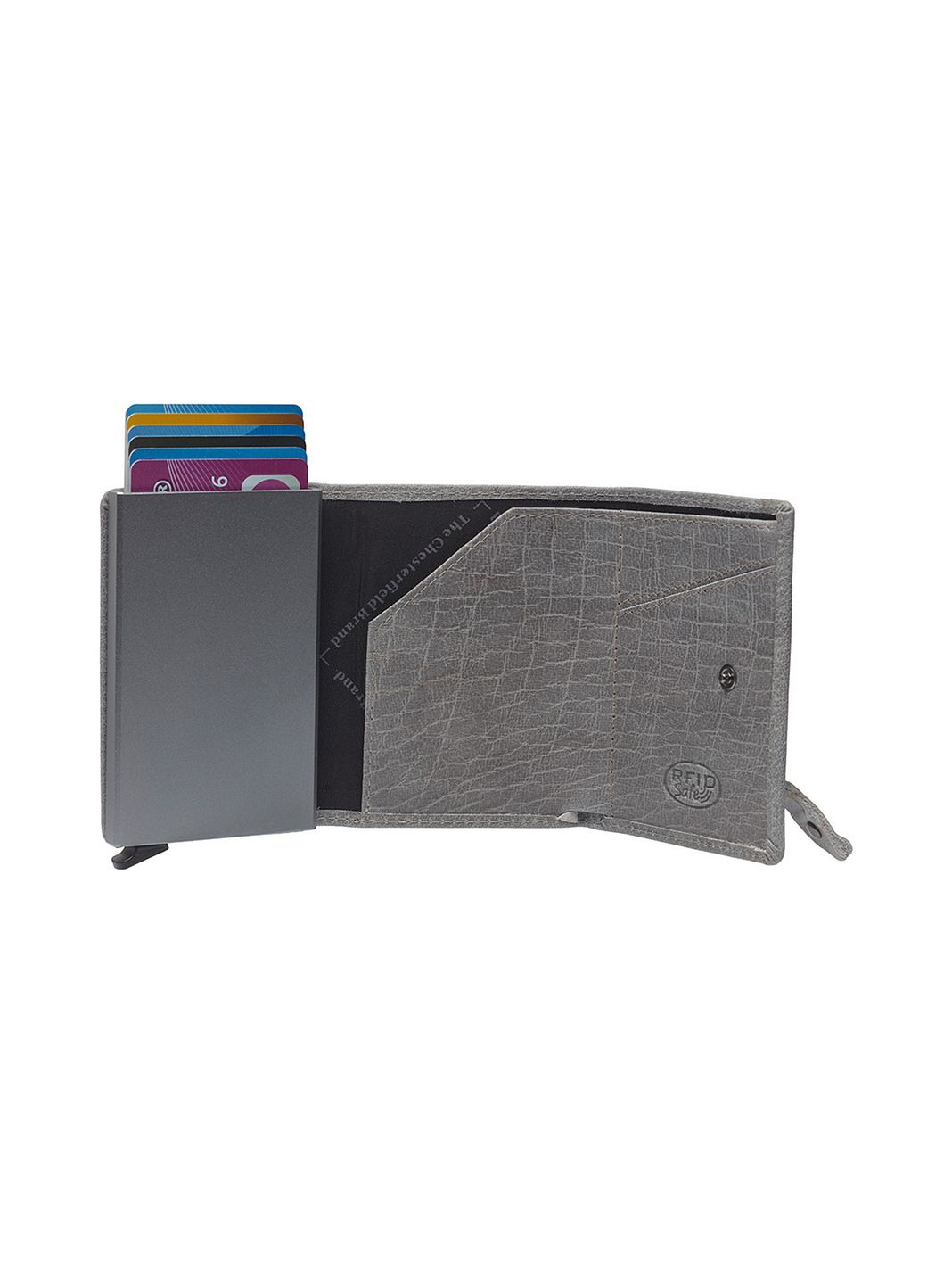 The Chesterfield Brand Paris Custodia per carta di credito Protezione RFID Vera Pelle 7 cm