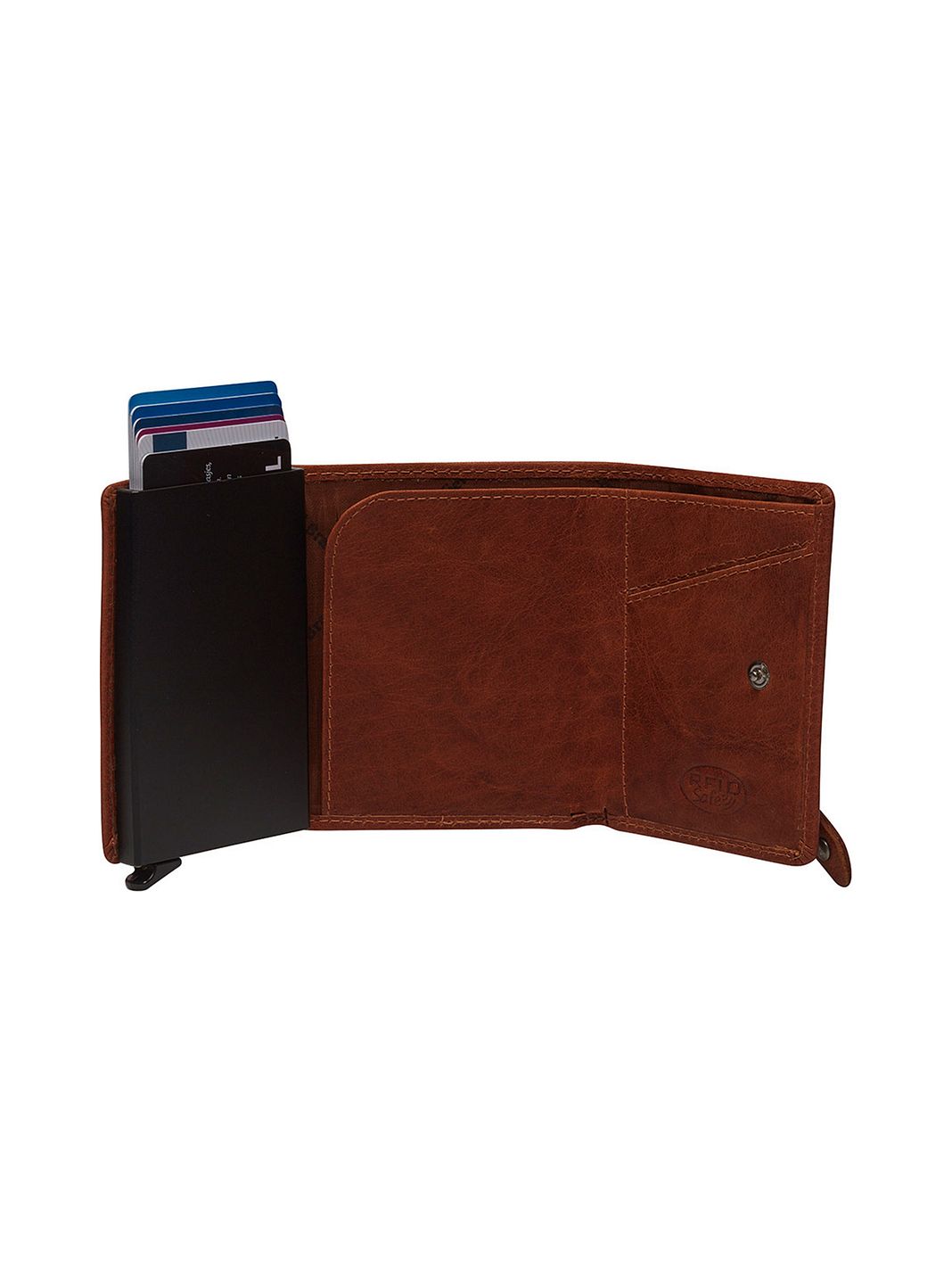The Chesterfield Brand Paris Custodia per carta di credito Protezione RFID Vera Pelle 7 cm
