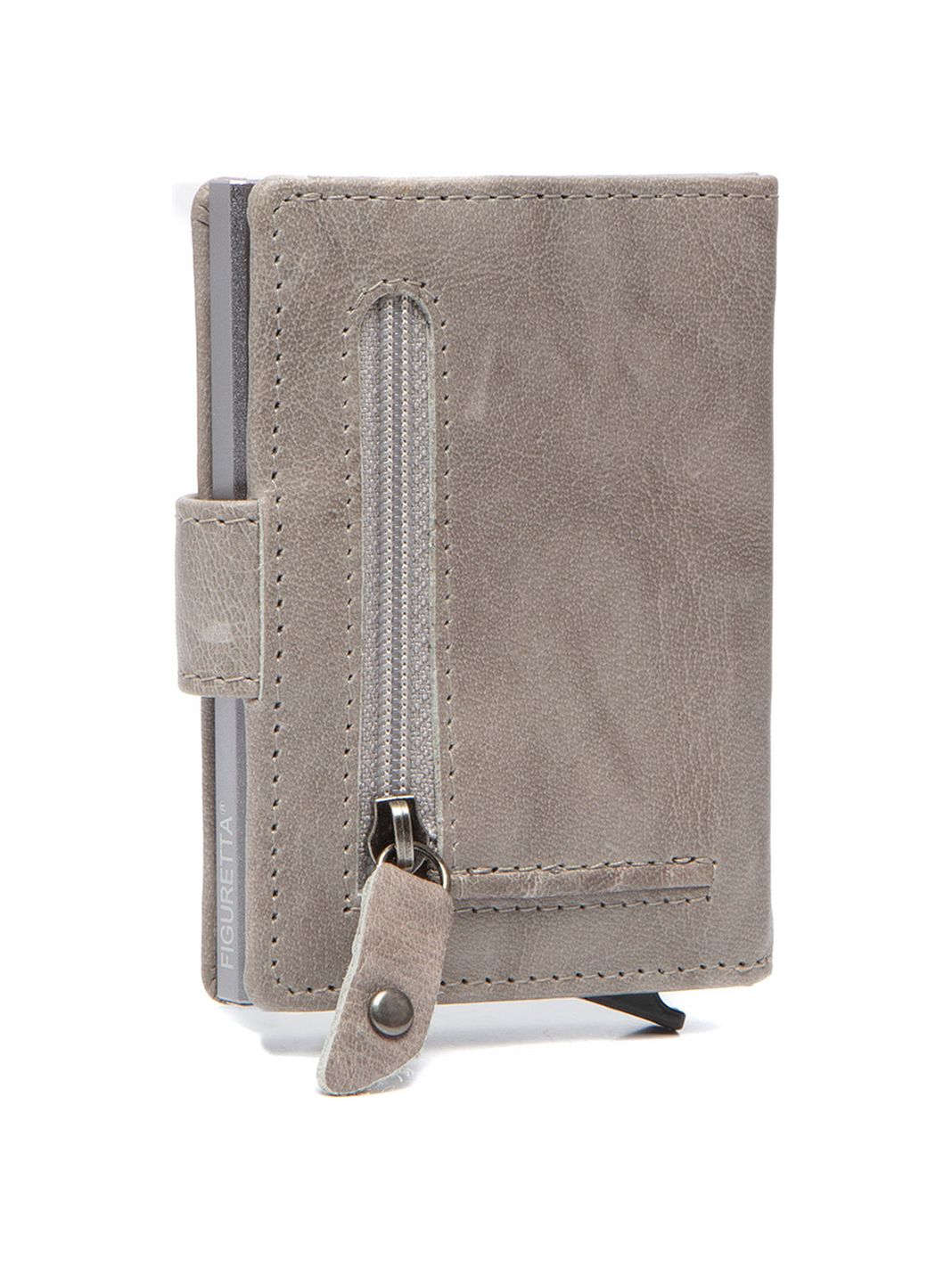 The Chesterfield Brand Prague Custodia per carta di credito Protezione RFID Vera Pelle 7 cm