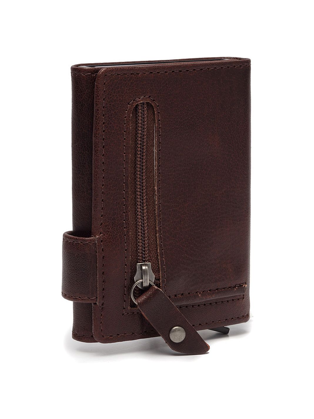 The Chesterfield Brand Portland Custodia per carta di credito Protezione RFID Vera Pelle 7 cm