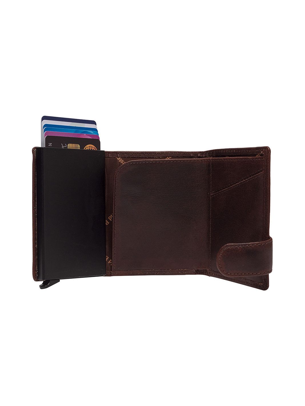The Chesterfield Brand Portland Custodia per carta di credito Protezione RFID Vera Pelle 7 cm
