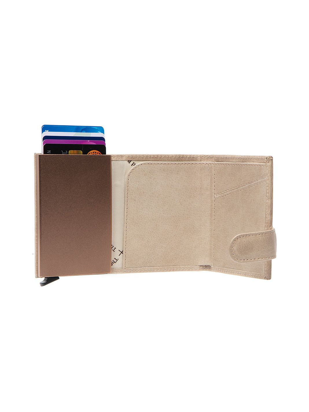 The Chesterfield Brand Portland Custodia per carta di credito Protezione RFID Vera Pelle 7 cm