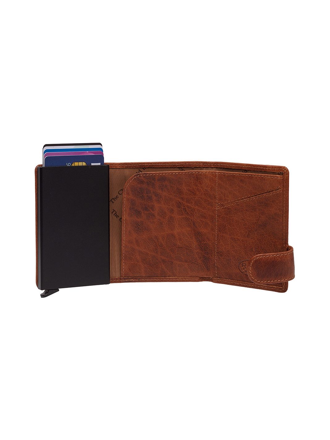 The Chesterfield Brand Portland Custodia per carta di credito Protezione RFID Vera Pelle 7 cm The Chesterfield Brand Portland Custodia per carta di credito Protezione RFID Vera Pelle 7 cm