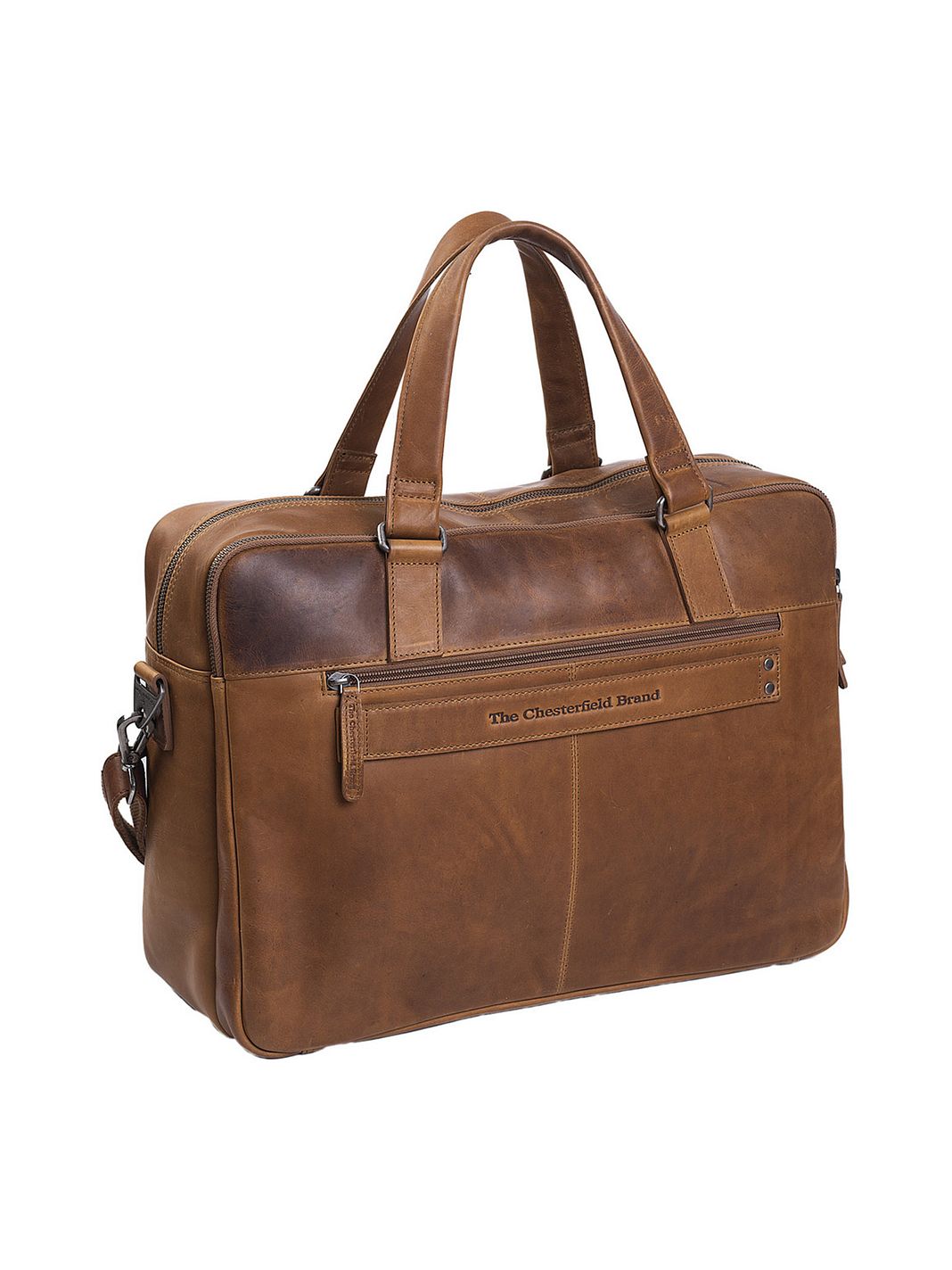 The Chesterfield Brand Wax Pull Up Valigetta Vera Pelle 43 cm Vano porta PC The Chesterfield Brand Wax Pull Up Valigetta Vera Pelle 43 cm Vano porta PC