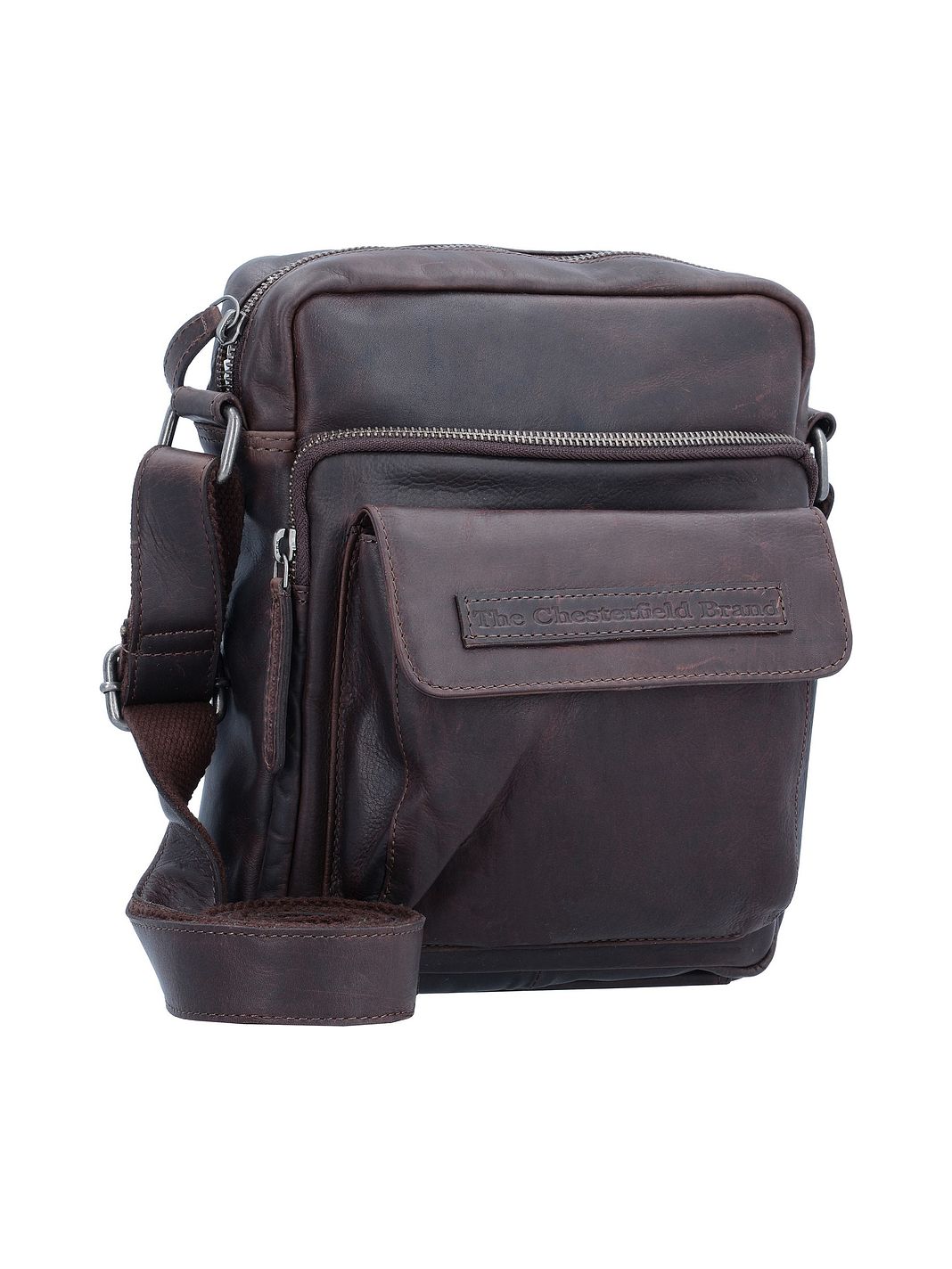 The Chesterfield Brand Wax Pull Up Borsa a tracolla Vera Pelle 21 cm The Chesterfield Brand Wax Pull Up Borsa a tracolla Vera Pelle 21 cm