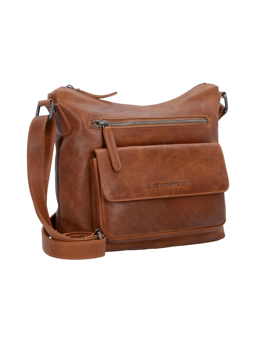 The Chesterfield Brand Wax Pull Up Borsa a tracolla Vera Pelle 25 cm The Chesterfield Brand Wax Pull Up Borsa a tracolla Vera Pelle 25 cm