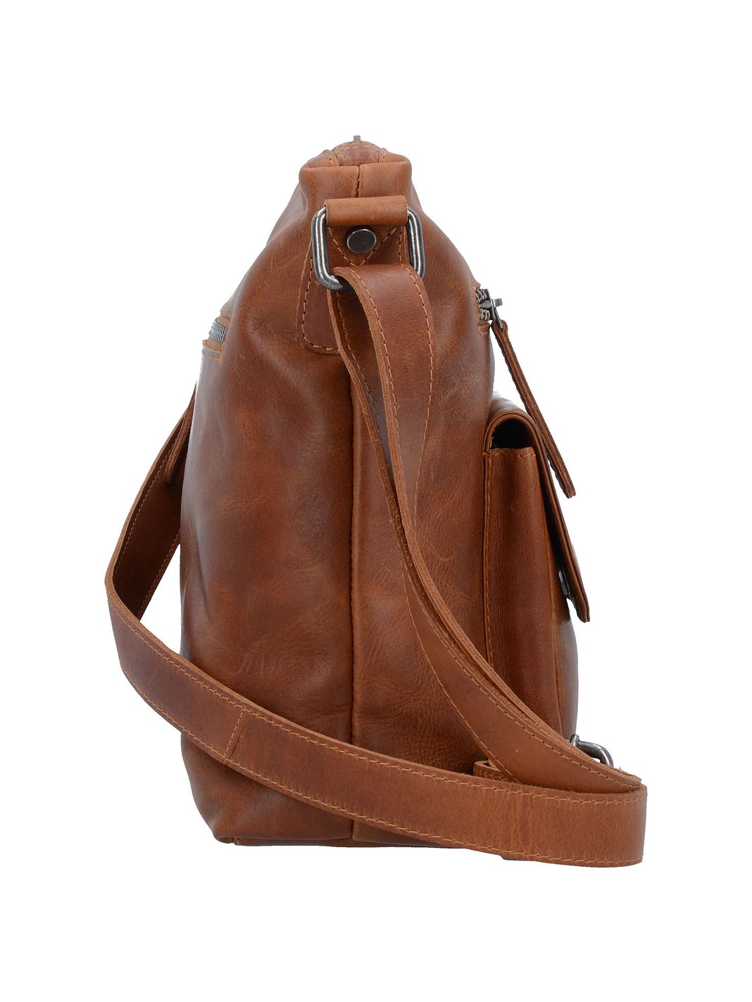The Chesterfield Brand Wax Pull Up Borsa a tracolla Vera Pelle 25 cm The Chesterfield Brand Wax Pull Up Borsa a tracolla Vera Pelle 25 cm