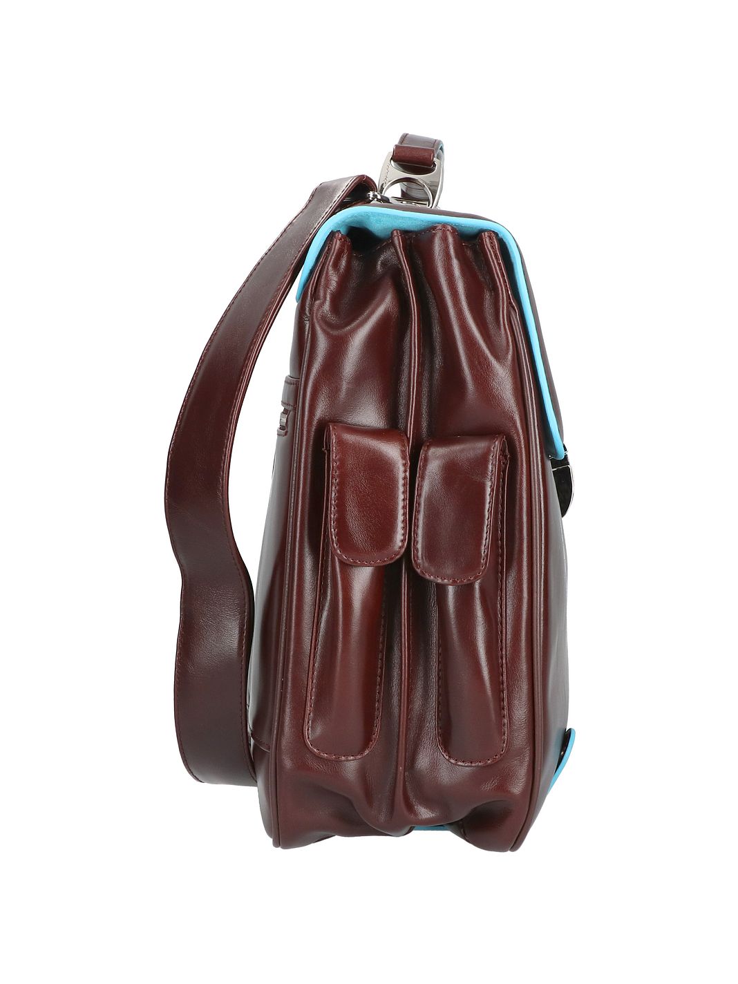 Piquadro Blue Square Valigetta Vera Pelle 44 cm Vano porta PC