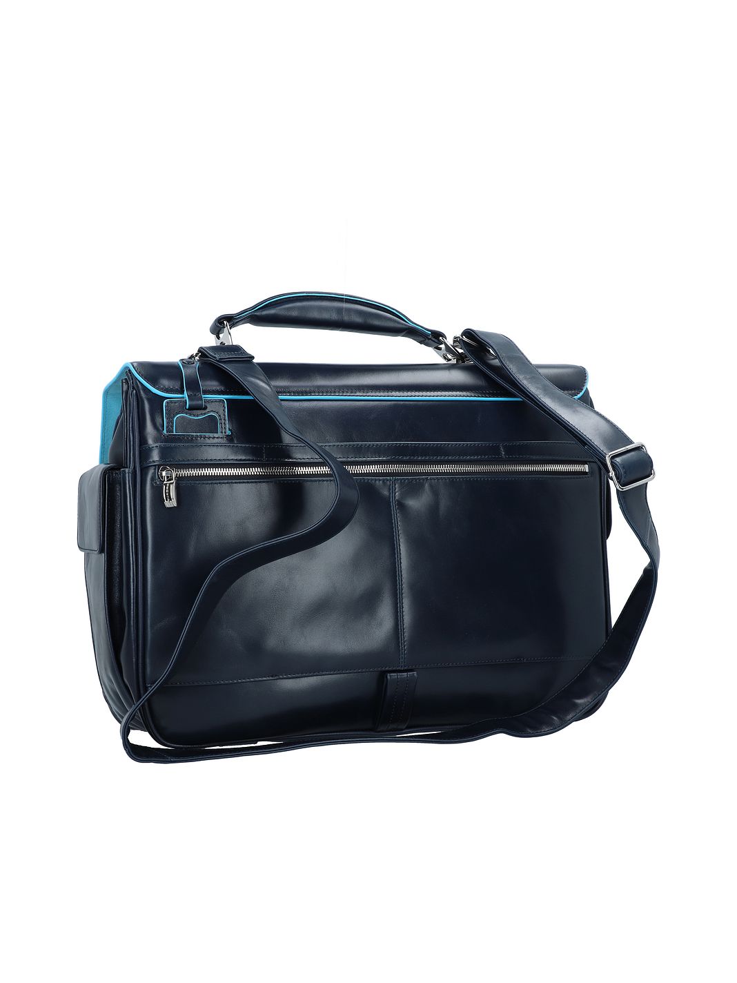 Piquadro Blue Square Valigetta Vera Pelle 43 cm Vano porta PC