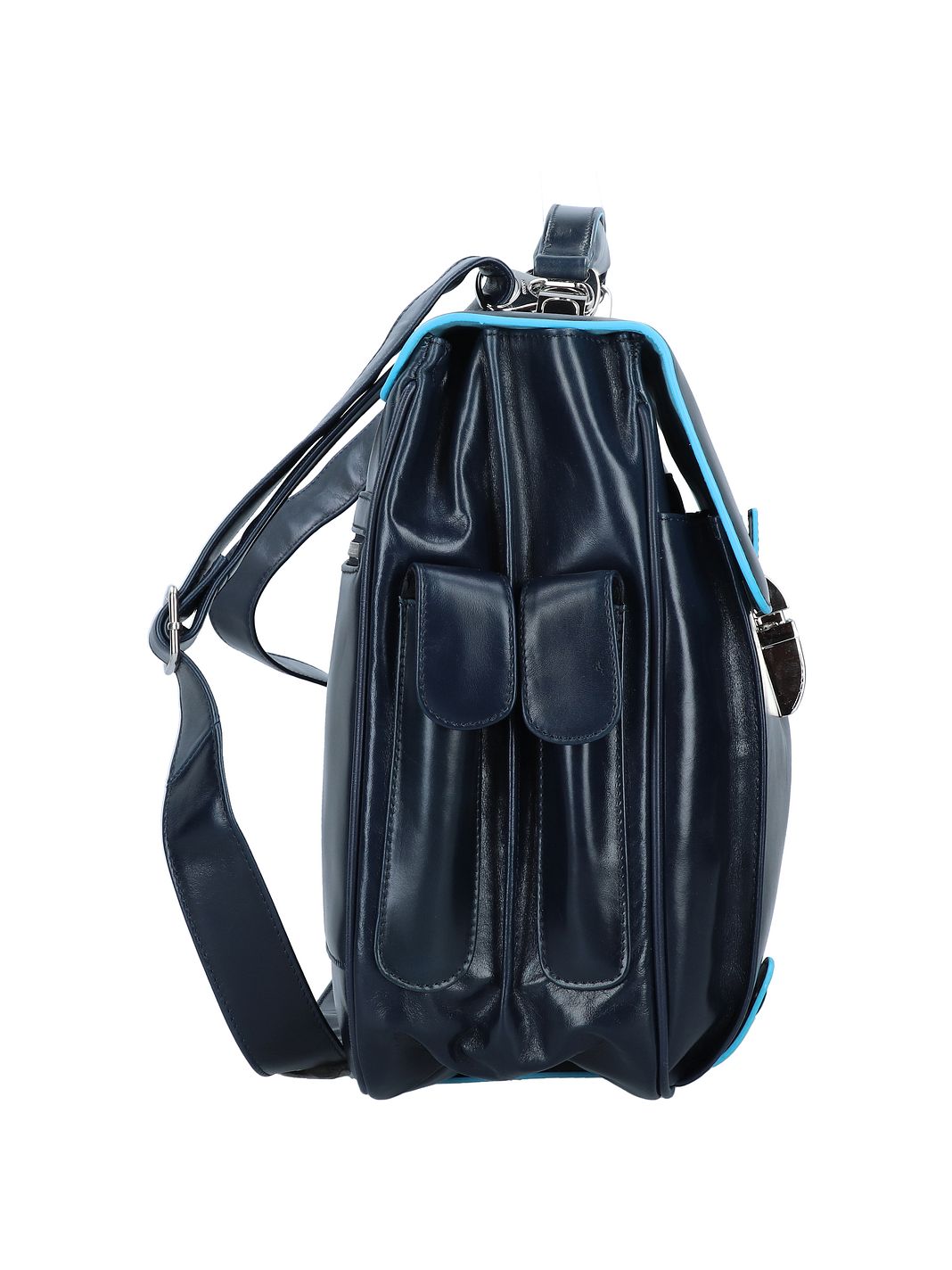 Piquadro Blue Square Valigetta Vera Pelle 43 cm Vano porta PC