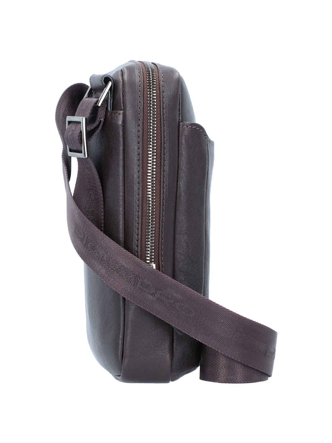 Piquadro Black Square Borsa a tracolla Vera Pelle 17 cm