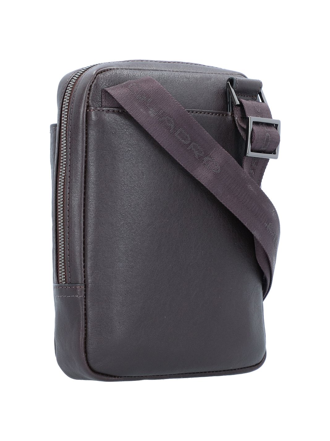 Piquadro Black Square Borsa a tracolla Vera Pelle 17 cm