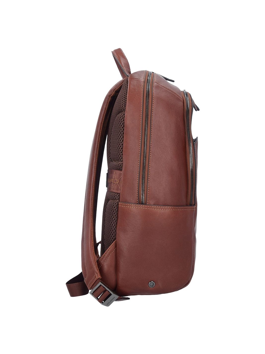 Piquadro Black Square Zaino da lavoro Vera Pelle 39 cm Vano porta PC