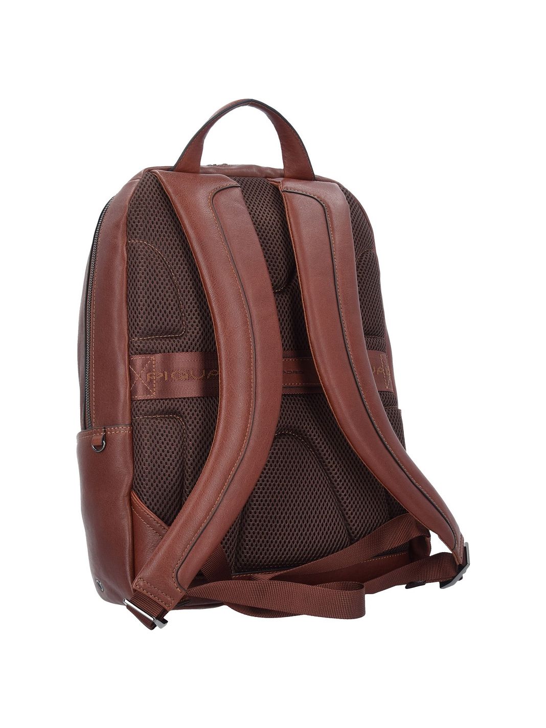 Piquadro Black Square Zaino da lavoro Vera Pelle 39 cm Vano porta PC