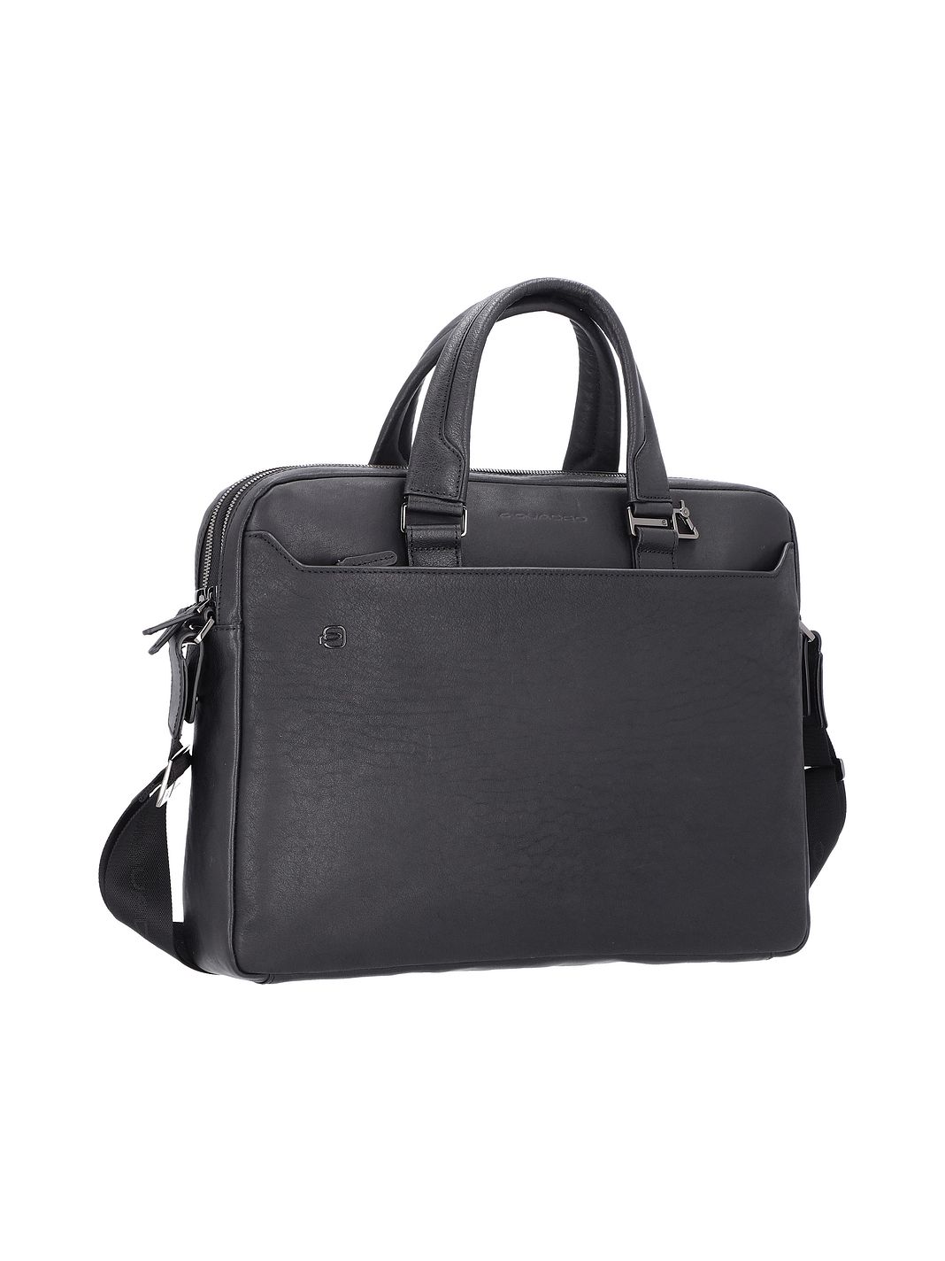 Piquadro Black Square Valigetta Vera Pelle 40 cm Vano porta PC Piquadro Black Square Valigetta Vera Pelle 40 cm Vano porta PC