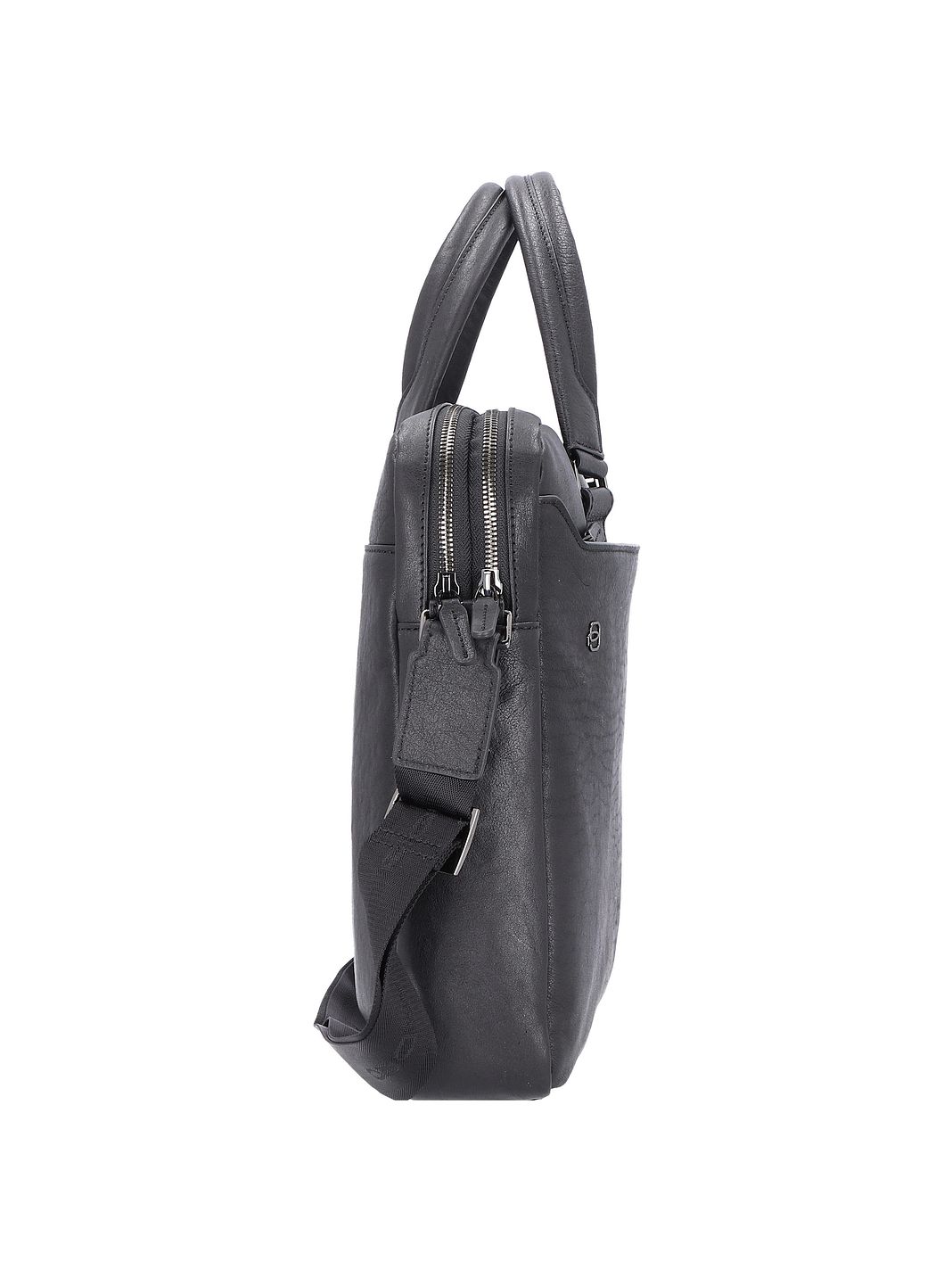 Piquadro Black Square Valigetta Vera Pelle 40 cm Vano porta PC Piquadro Black Square Valigetta Vera Pelle 40 cm Vano porta PC
