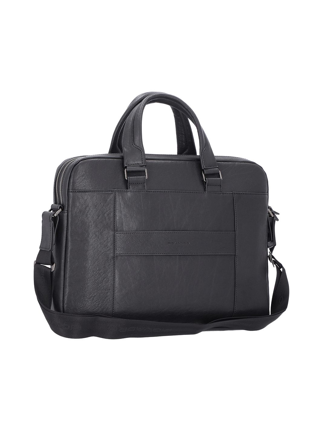 Piquadro Black Square Valigetta Vera Pelle 40 cm Vano porta PC Piquadro Black Square Valigetta Vera Pelle 40 cm Vano porta PC