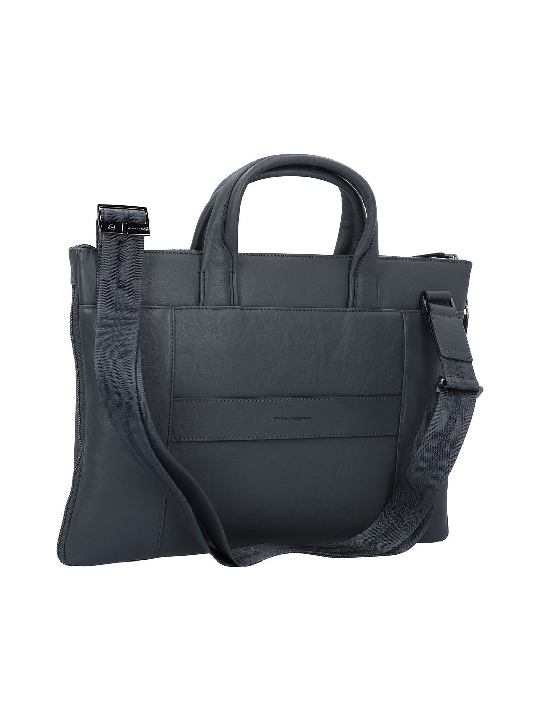 Piquadro Black Square Valigetta Vera Pelle 42 cm Vano porta PC Piquadro Black Square Valigetta Vera Pelle 42 cm Vano porta PC