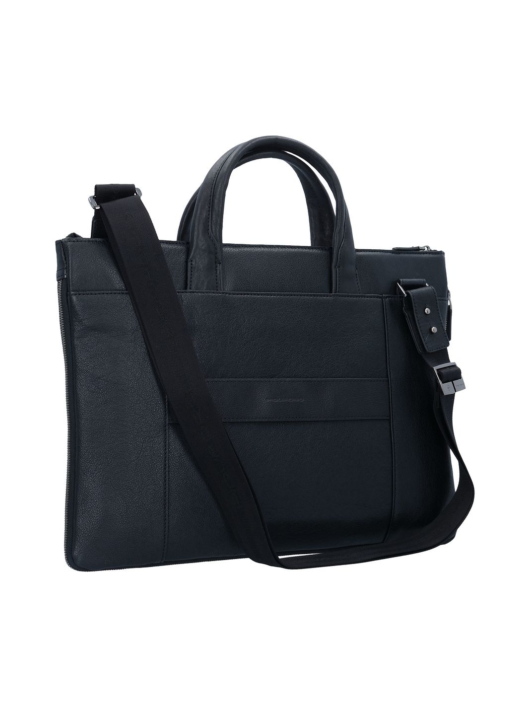 Piquadro Black Square Valigetta Vera Pelle 42 cm Vano porta PC Piquadro Black Square Valigetta Vera Pelle 42 cm Vano porta PC