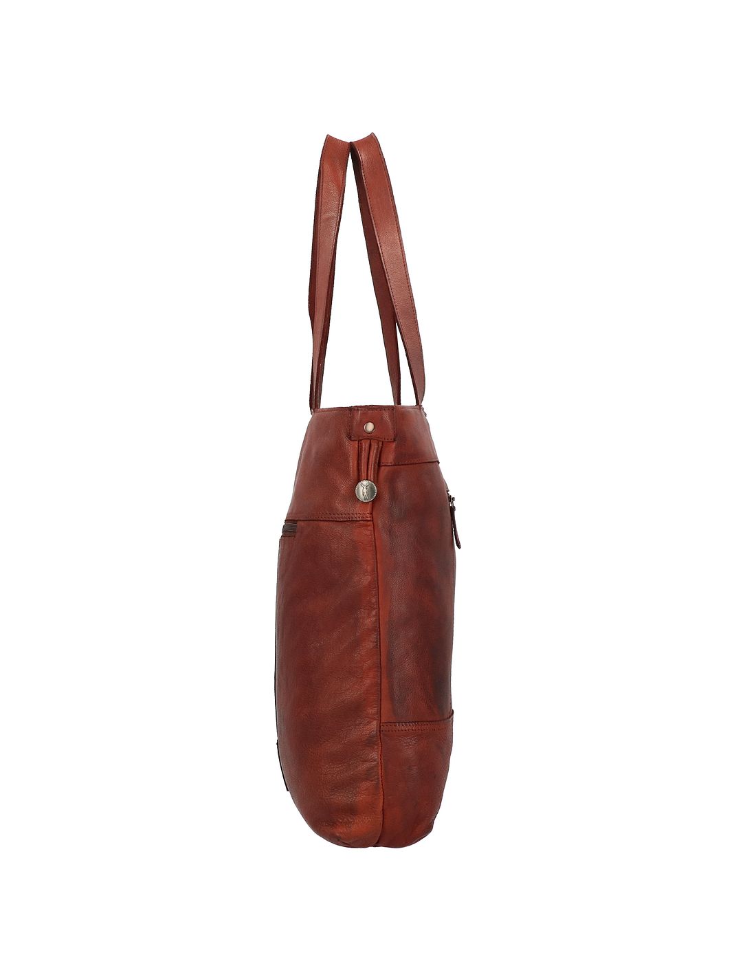 Jack Kinsky Darwin Borsa a spalla Vera Pelle 39 cm
