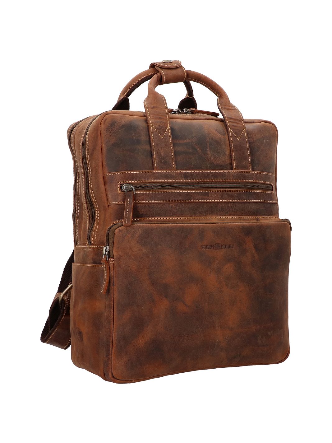 Greenburry Vintage Zaino da giorno Vera Pelle 38 cm Vano porta PC Greenburry Vintage Zaino da giorno Vera Pelle 38 cm Vano porta PC