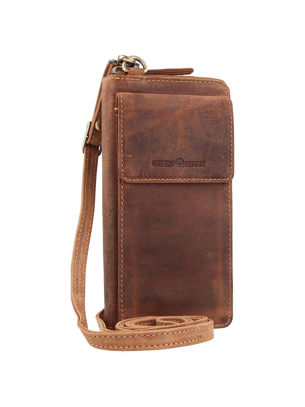 Greenburry Vintage Custodia per cellulare Vera Pelle 8 cm Greenburry Vintage Custodia per cellulare Vera Pelle 8 cm