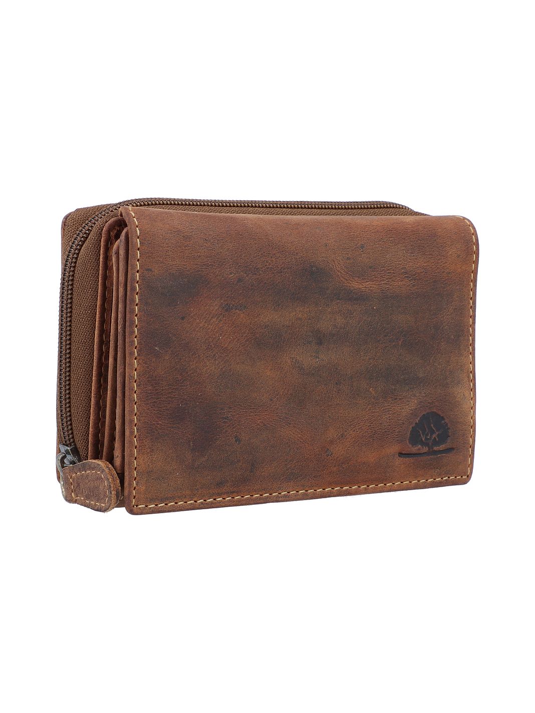 Greenburry Vintage Portafoglio Protezione RFID Vera Pelle 14 cm Greenburry Vintage Portafoglio Protezione RFID Vera Pelle 14 cm
