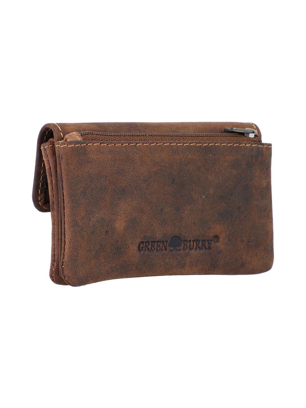 Greenburry Vintage Portafoglio chiave Vera Pelle 12 cm Greenburry Vintage Portafoglio chiave Vera Pelle 12 cm