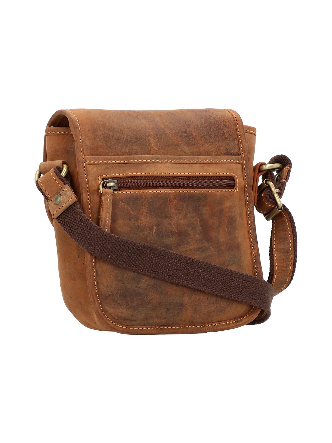 Greenburry Vintage Bolsa de hombro Piel natural 21 cm