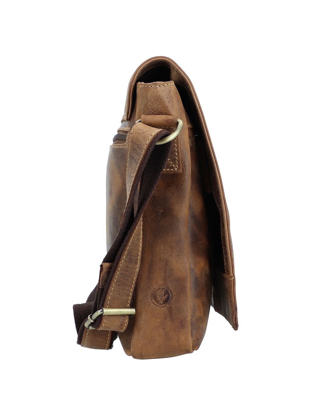 Greenburry Vintage Cartella Messenger Vera Pelle 33 cm Greenburry Vintage Cartella Messenger Vera Pelle 33 cm