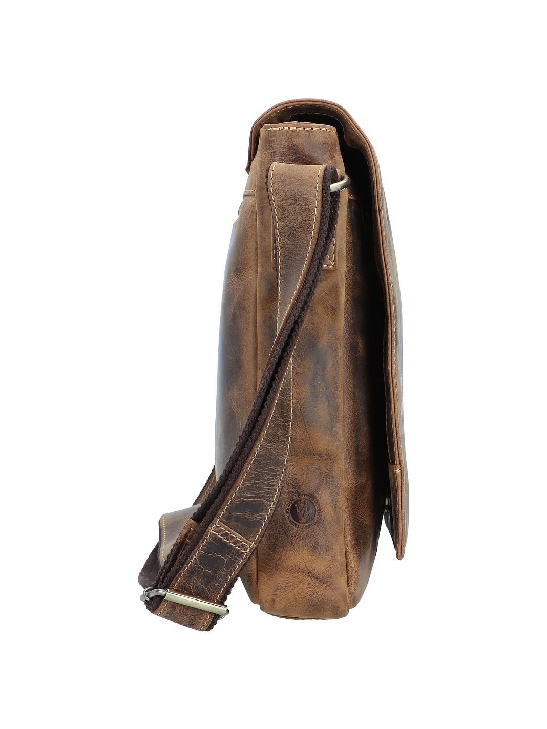 Greenburry Vintage Messengertaske Læder 39 cm Laptoprum