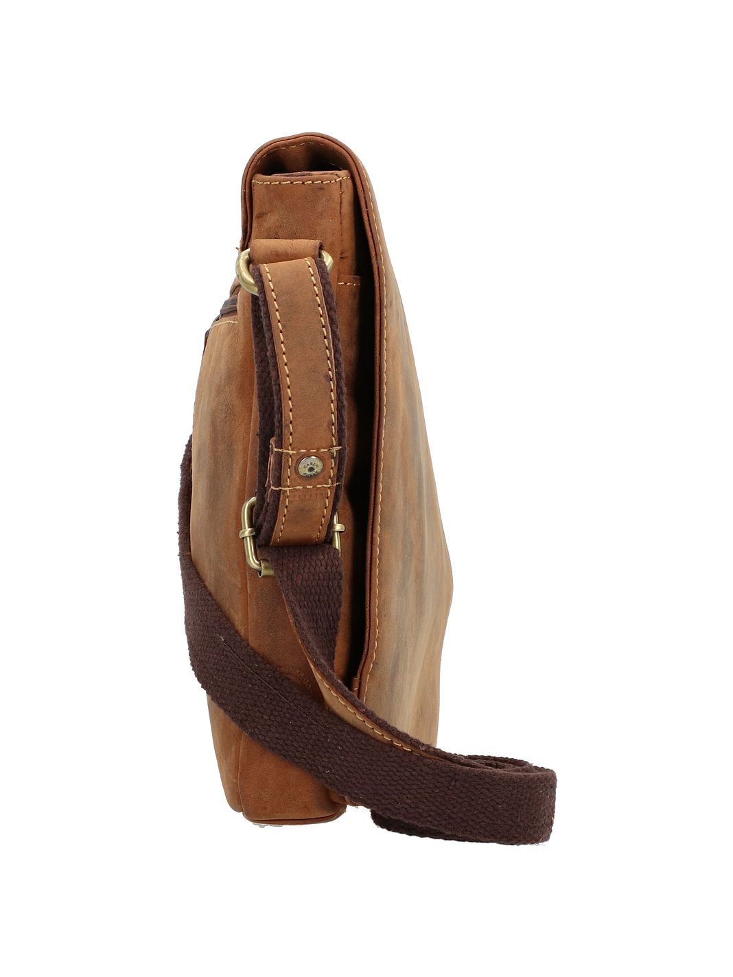 Greenburry Vintage Borsa a tracolla Vera Pelle 23 cm