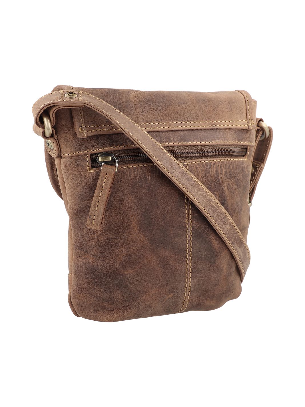 Greenburry Vintage Bolsa de hombro Piel natural 17 cm