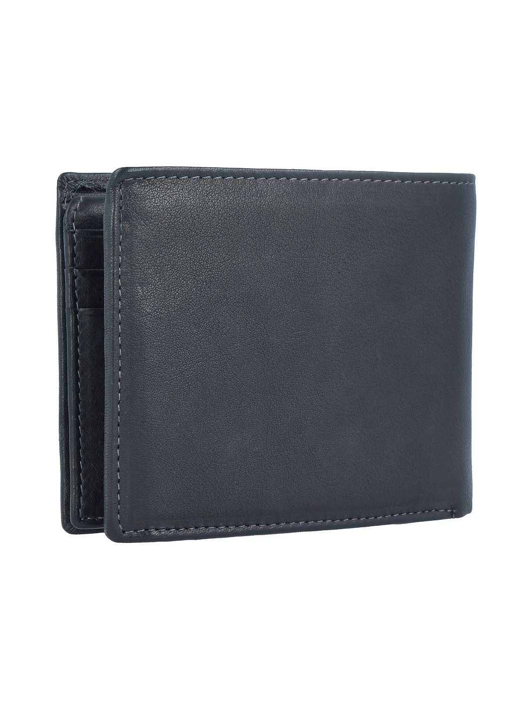 Greenland Nature Black Nappa Portafoglio Protezione RFID Vera Pelle 11 cm Greenland Nature Black Nappa Portafoglio Protezione RFID Vera Pelle 11 cm