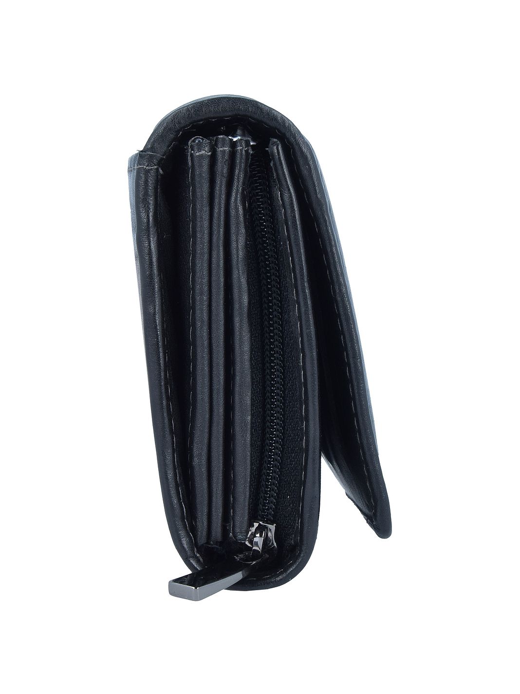 Greenland Nature Black Nappa Portafoglio Protezione RFID Vera Pelle 16 cm Greenland Nature Black Nappa Portafoglio Protezione RFID Vera Pelle 16 cm