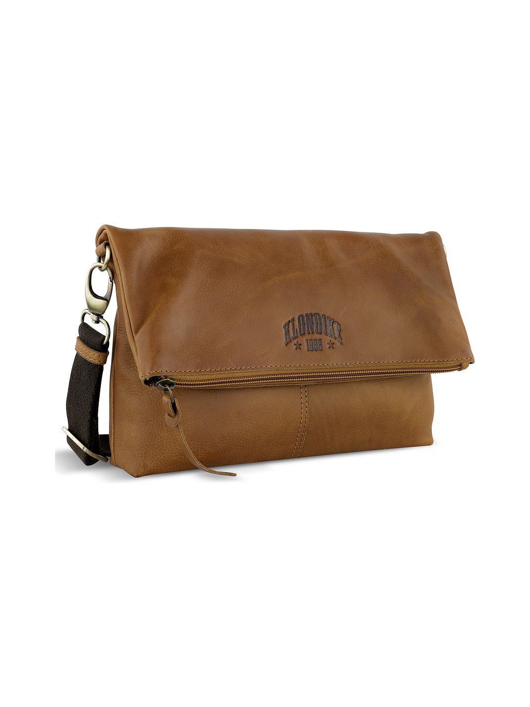 KLONDIKE 1896 Rush Jessica Borsa a tracolla Vera Pelle 26 cm KLONDIKE 1896 Rush Jessica Borsa a tracolla Vera Pelle 26 cm