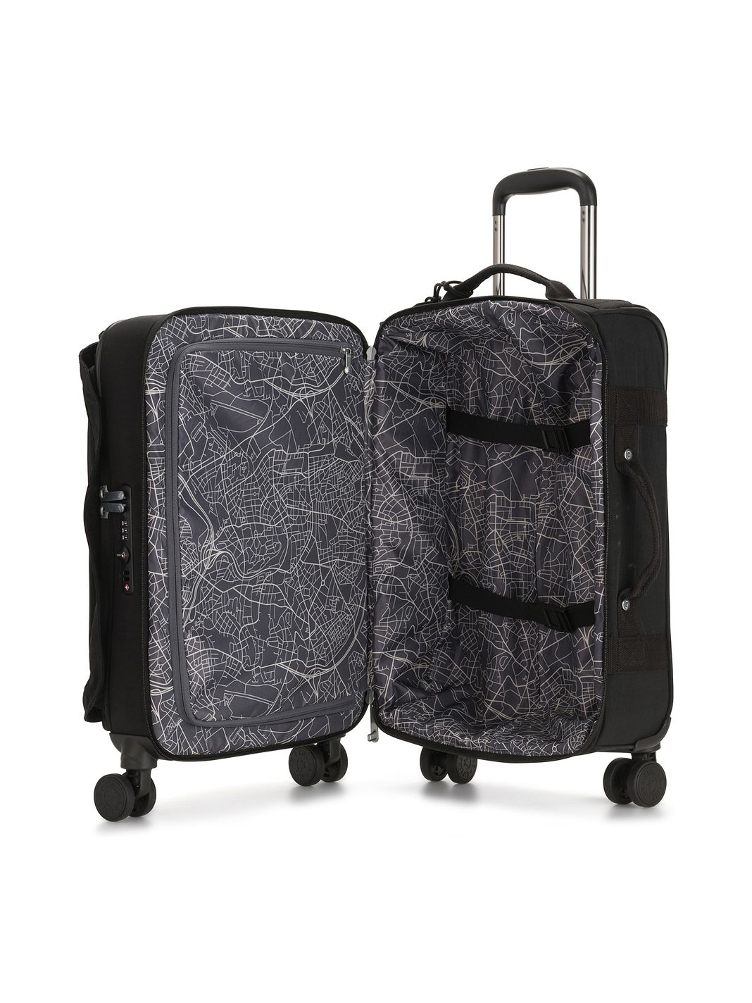 Kipling Basic Spontaneous 4 ruote Trolley cabina S 53 cm