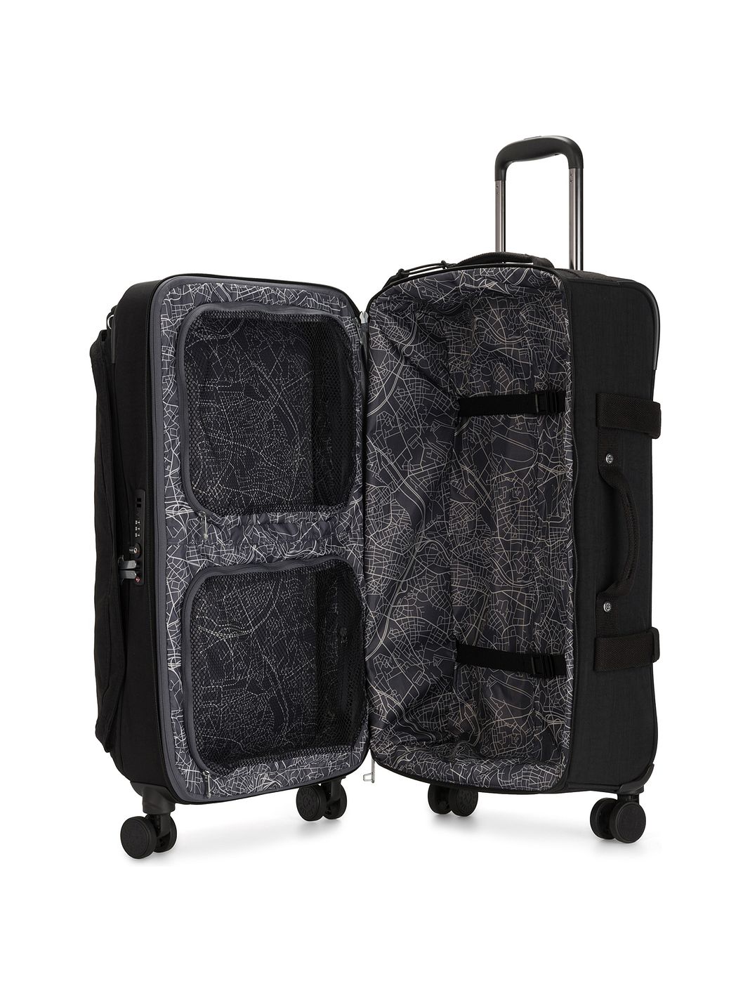 Kipling Basic Spontaneous 4 ruote Carrello M 66 cm Kipling Basic Spontaneous 4 ruote Carrello M 66 cm