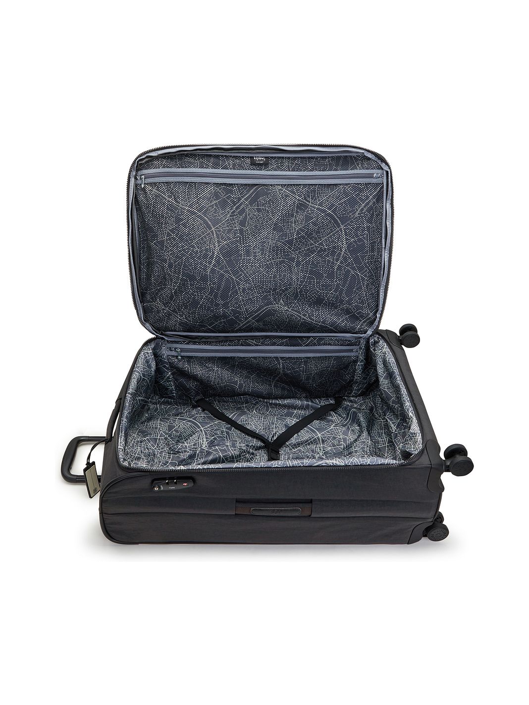 Kipling Basic New Youri Spin 4 ruote Carrello L 76 cm espandibile
