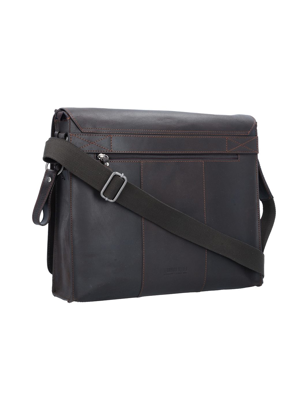 Leonhard Heyden Dakota Borsa a tracolla Vera Pelle 38 cm Leonhard Heyden Dakota Borsa a tracolla Vera Pelle 38 cm
