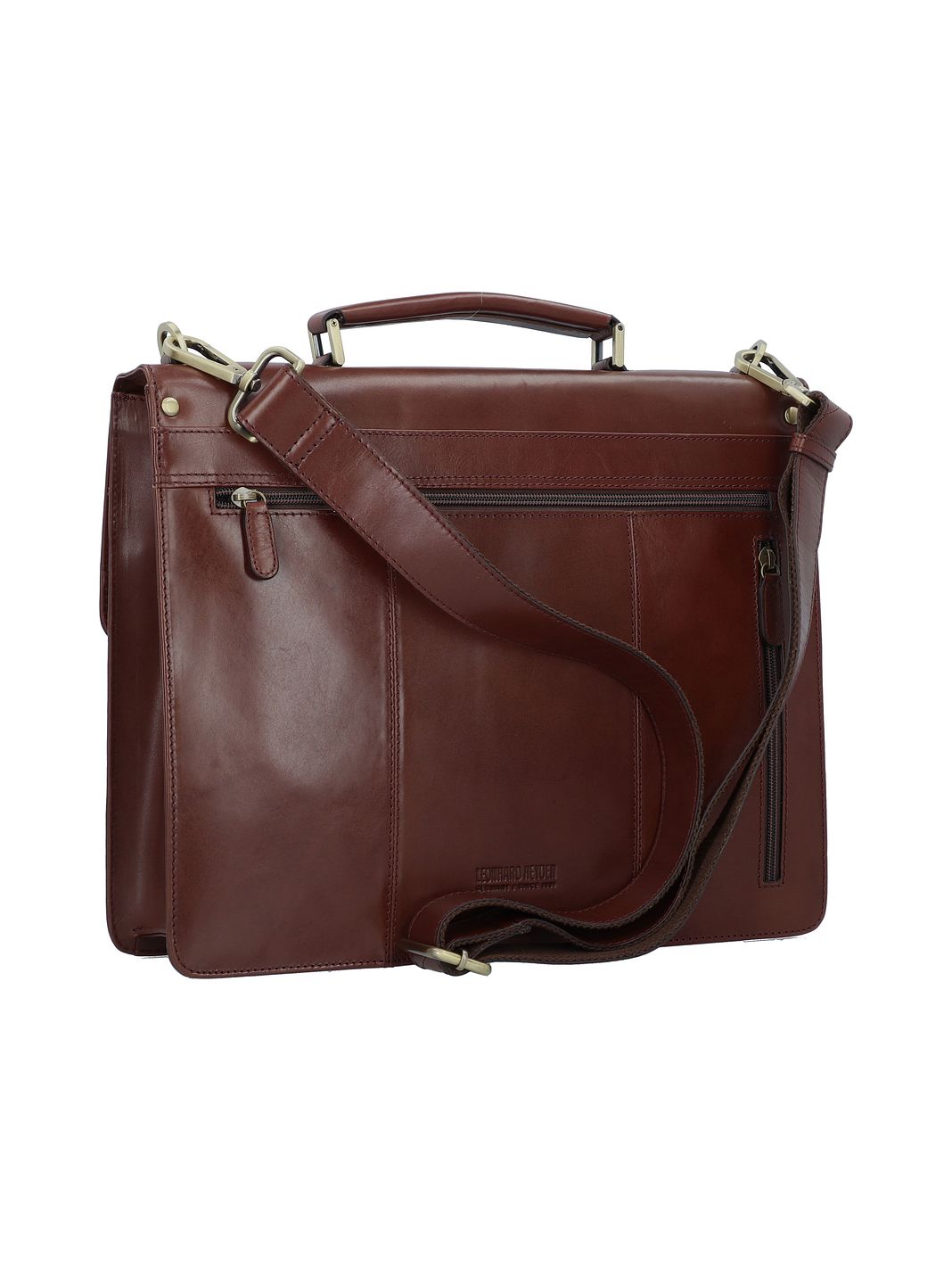 Leonhard Heyden Cambridge Valigetta Vera Pelle 38 cm Vano porta PC Leonhard Heyden Cambridge Valigetta Vera Pelle 38 cm Vano porta PC