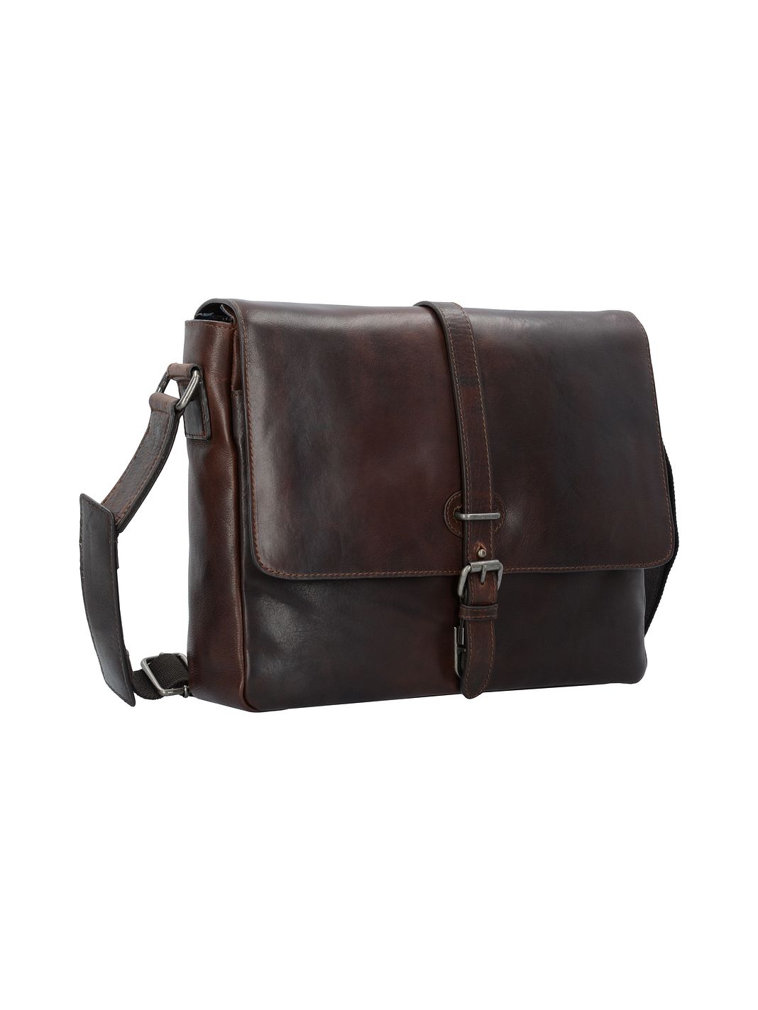 Leonhard Heyden Roma Valigetta Vera Pelle 35 cm Vano porta PC