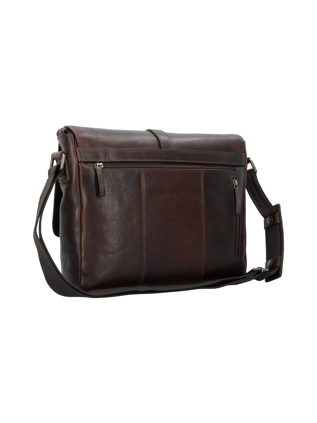 Leonhard Heyden Roma Valigetta Vera Pelle 35 cm Vano porta PC