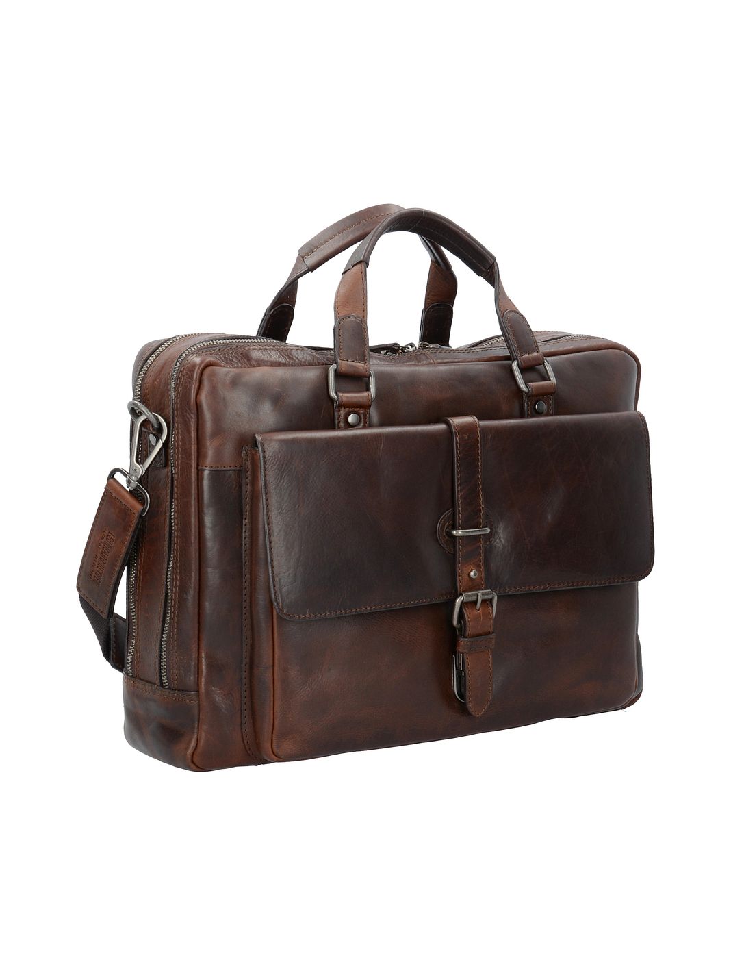 Leonhard Heyden Roma Valigetta Vera Pelle 40 cm Vano porta PC Leonhard Heyden Roma Valigetta Vera Pelle 40 cm Vano porta PC