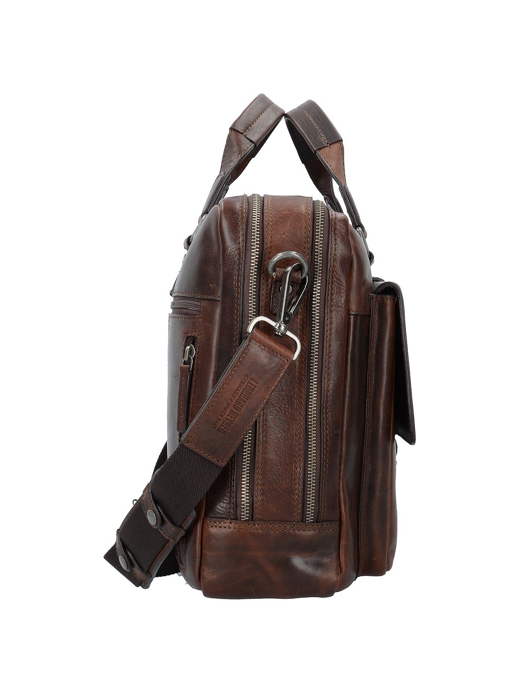 Leonhard Heyden Roma Valigetta Vera Pelle 40 cm Vano porta PC Leonhard Heyden Roma Valigetta Vera Pelle 40 cm Vano porta PC