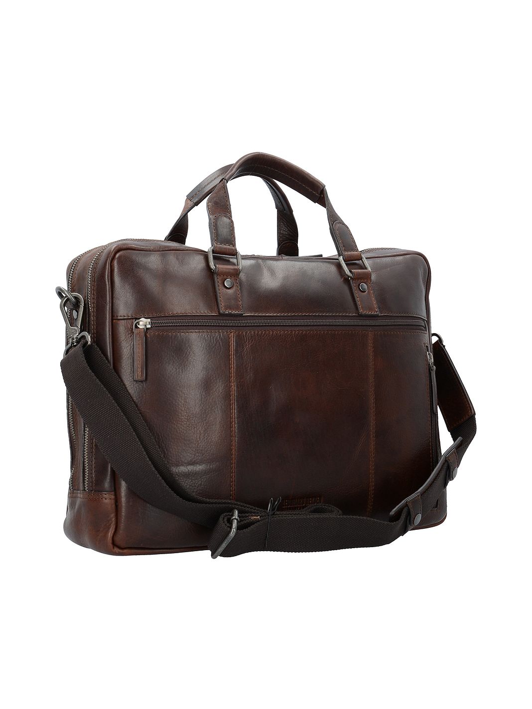 Leonhard Heyden Roma Valigetta Vera Pelle 40 cm Vano porta PC Leonhard Heyden Roma Valigetta Vera Pelle 40 cm Vano porta PC