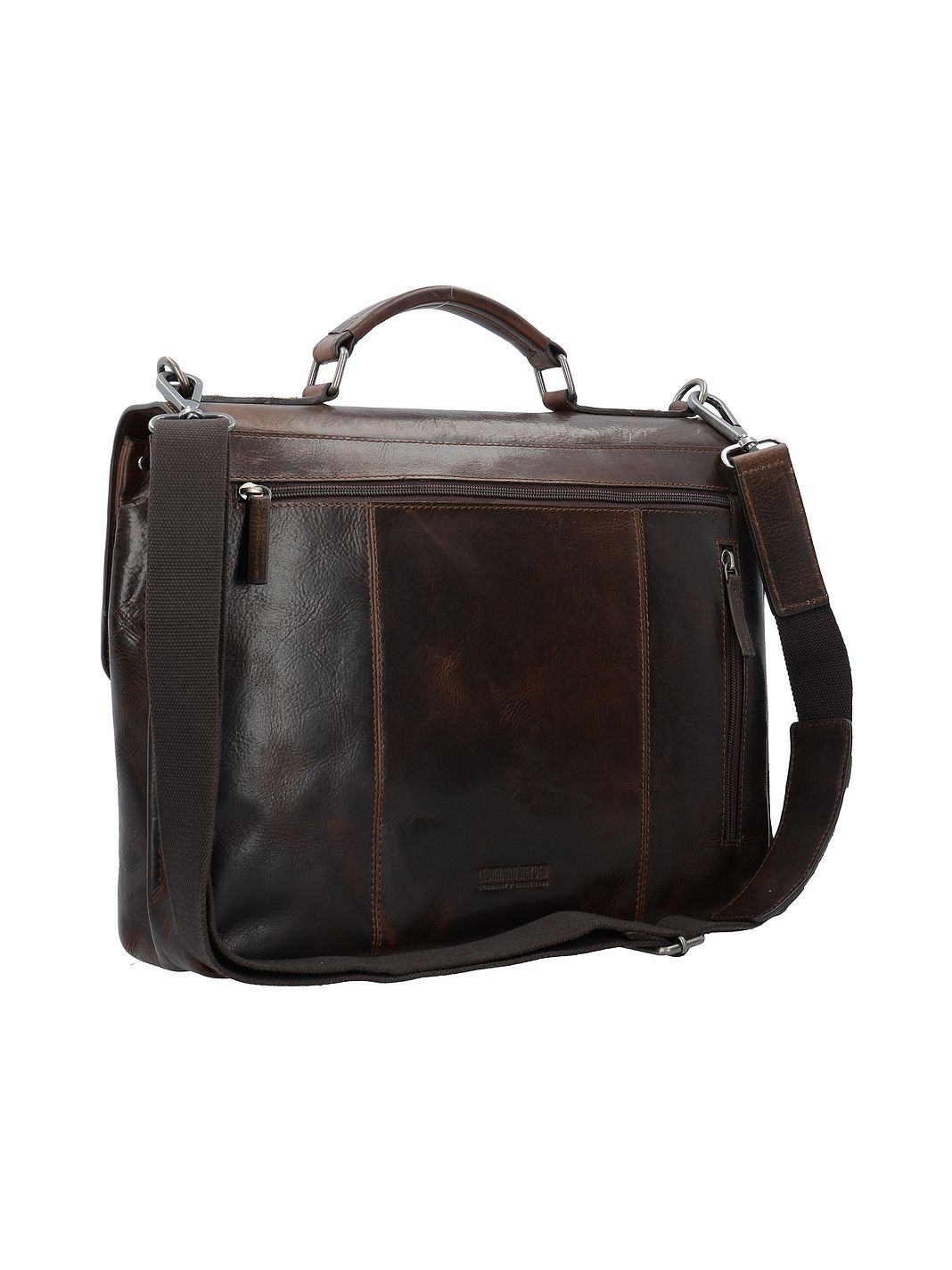 Leonhard Heyden Roma Valigetta Vera Pelle 39 cm Vano porta PC Leonhard Heyden Roma Valigetta Vera Pelle 39 cm Vano porta PC