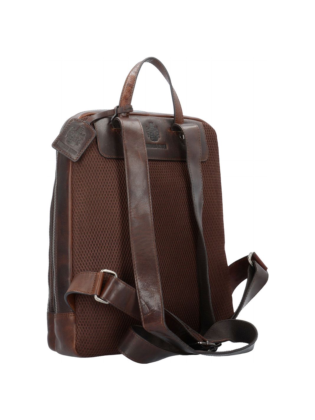 Leonhard Heyden Roma Zaino da lavoro Vera Pelle 40 cm Vano porta PC Leonhard Heyden Roma Zaino da lavoro Vera Pelle 40 cm Vano porta PC