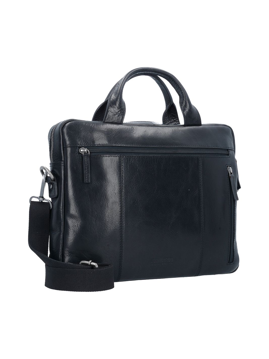Leonhard Heyden Roma Valigetta Vera Pelle 37 cm Vano porta PC