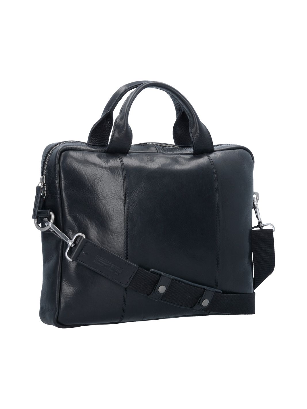 Leonhard Heyden Roma Valigetta Vera Pelle 37 cm Vano porta PC